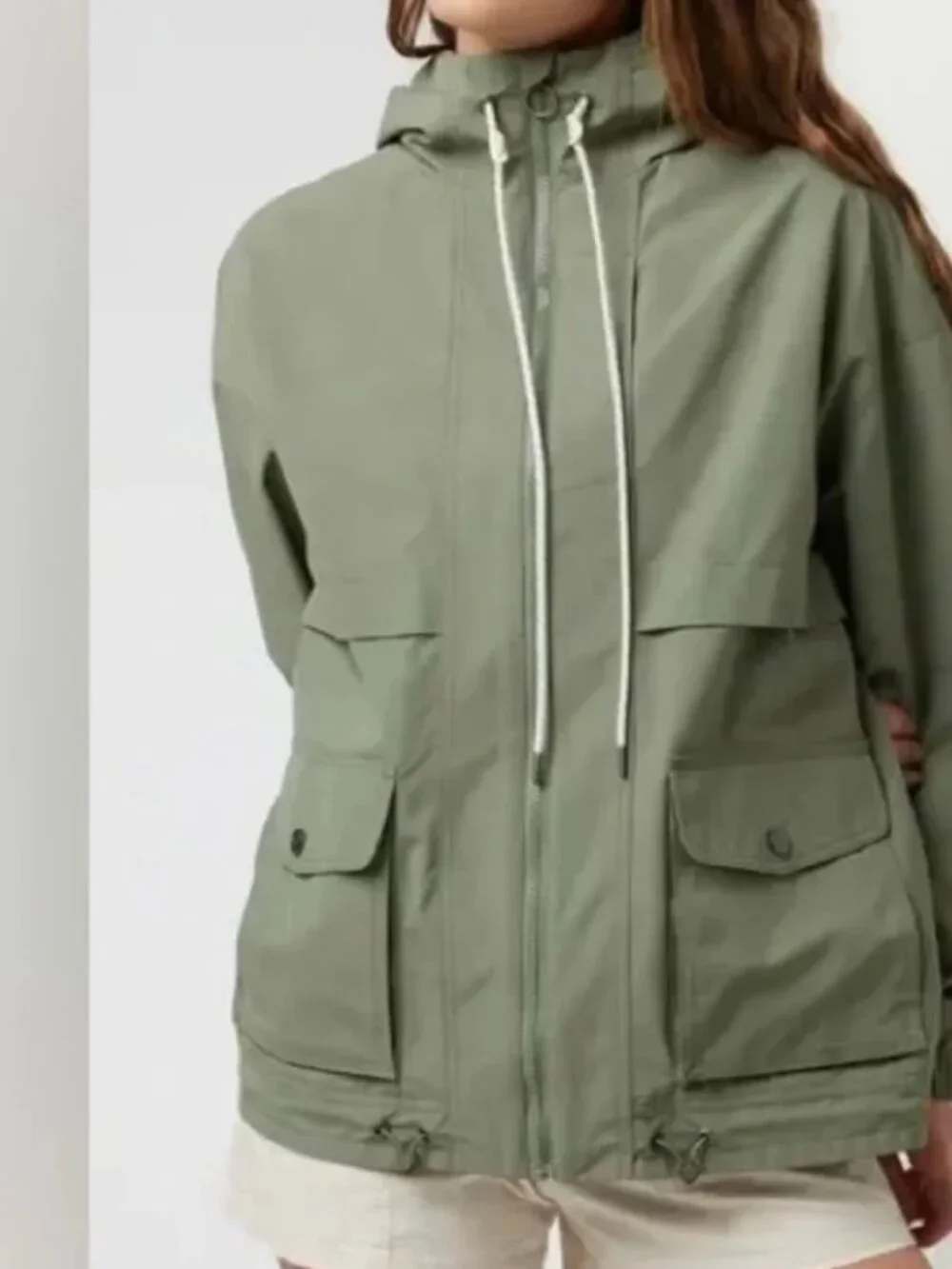 Vuori Elijo Rain Jacket Women's Rain Jacket Laurel or Pistachio Green Small - Picture 1 of 11